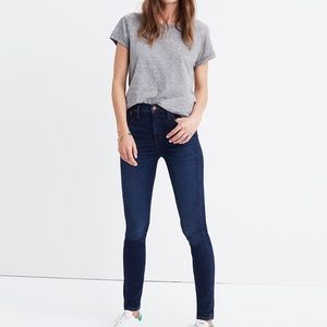 Madewell 10” High Rise Skinny Jeans